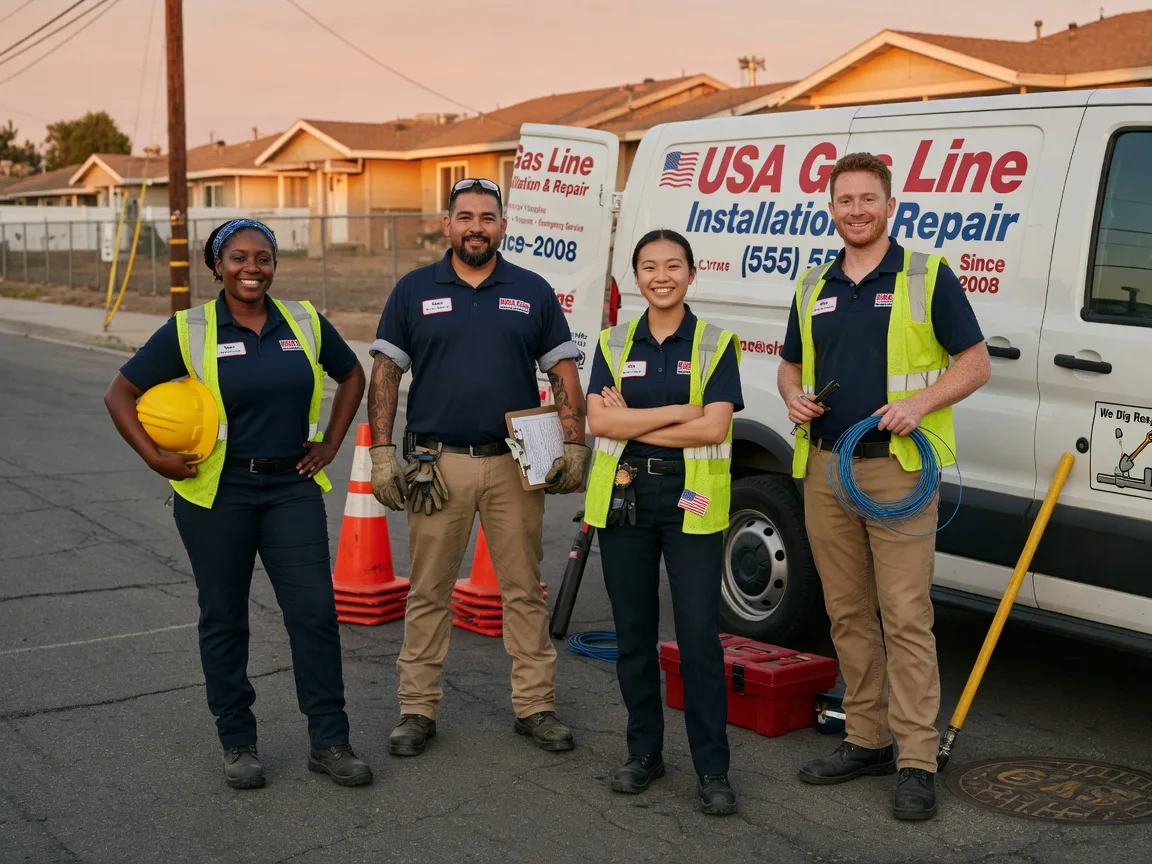 Gas Line Installation company in La Belle, PA